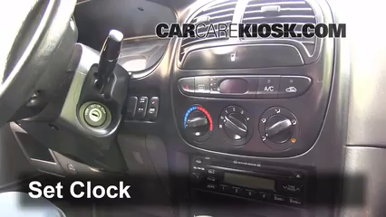 2002 Kia Sportage 2.0L 4 Cyl. Sport Utility (4 Door) Clock Set Clock